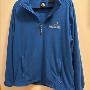 Sun Ice Blue “Highlands Links” Golf Fleece Pullover men’s large great condition